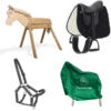 Helga Kreft Tuinpaardenset Tamme, Zwart -Buitenspeelgoed Winkel helga kreft tuinpaardenset tamme zwart a366700