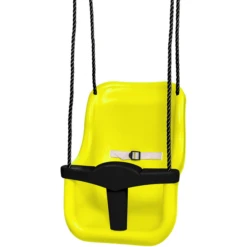 Hörby Bruk Baby Swing Hoog Limoen/Zwart
