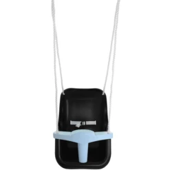 Hörby Bruk Baby Swing Hoog Zwart Blauw -Buitenspeelgoed Winkel hoerby bruk baby swing hoog zwart blauw a366693 2