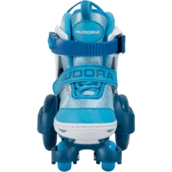 HUDORA ® Rolschaatsen Mijn First Quad, Cyaan, 26-29 -Buitenspeelgoed Winkel hudora rolschaatsen mijn first quad cyaan 26 29 a414773 2
