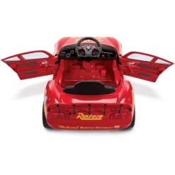 Huffy Disney Cars Lightning McQueen Auto 6V Rood 8 Huffy Disney Cars Lightning McQueen Auto 6V Rood -Buitenspeelgoed Winkel huffy disney cars lightning mcqueen auto 6v rood a355832 1
