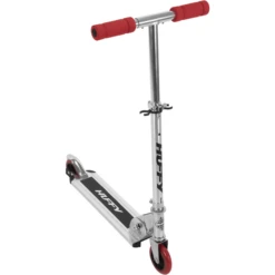 Huffy Scooter, Zilver/Rood -Buitenspeelgoed Winkel huffy scooter zilver rood a355824 2