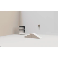 KIDKII Trap En Glijbaan Kunstleer Crème -Buitenspeelgoed Winkel kidkii trap en glijbaan kunstleer creme a375364 3