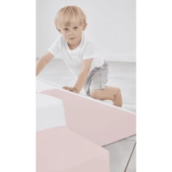 KIDKII Trap En Glijbaan Kunstleer Oud Roze -Buitenspeelgoed Winkel kidkii trap en glijbaan kunstleer oud roze a375367 2