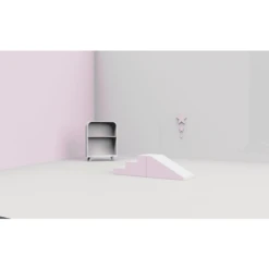 KIDKII Trap En Glijbaan Kunstleer Oud Roze -Buitenspeelgoed Winkel kidkii trap en glijbaan kunstleer oud roze a375367 3