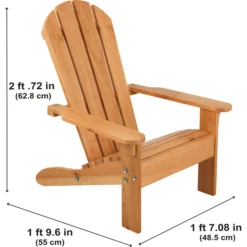Kidkraft ® Adirondack Stoel - Honingkleurig -Buitenspeelgoed Winkel kidkraft adirondack stoel honingkleurig a312837 3