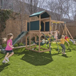 Kidkraft ® Schommelsets Hideaway Haven -Buitenspeelgoed Winkel kidkraft schommelsets hideaway haven a415305 4