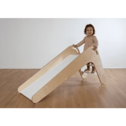 KidsBo Kinderglijbaan VIVA Nature/white -Buitenspeelgoed Winkel kidsbo kinderglijbaan viva nature white a298636 4