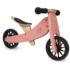 Kinderfeets ® 2-in-1 Driewieler Tiny Tot, Koraal -Buitenspeelgoed Winkel kinderfeets 2 in 1 driewieler tiny tot koraal a294346 3