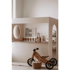 Kinderfeets ® 2-in-1 Driewieler Tiny Tot Plus, Bamboe -Buitenspeelgoed Winkel kinderfeets 2 in 1 driewieler tiny tot plus bamboe a294348 4