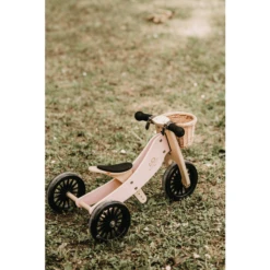 Kinderfeets ® 2-in-1 Driewieler Tiny Tot Plus Roze -Buitenspeelgoed Winkel kinderfeets 2 in 1 driewieler tiny tot plus roze a294349 2