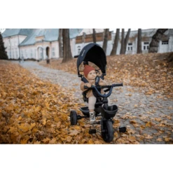 Lionelo - Driewieler Kori Grey Stone -Buitenspeelgoed Winkel lionelo driewieler kori grey stone a308718 1