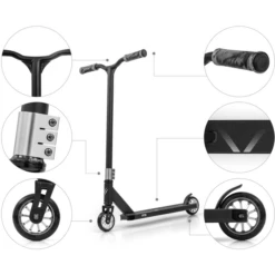 MMX Stunt- Scoot Er Raptor Silver -Buitenspeelgoed Winkel mmx stunt scoot er raptor silver a319395 2