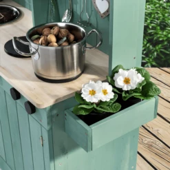 MUDDY BUDDY Buitenspeelkeuken "Explorer" Saliegroen -Buitenspeelgoed Winkel muddy buddy buitenspeelkeuken explorer saliegroen a412341 2