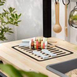 MUDDY BUDDY Speelkeuken Voor Buiten "Grill &Chill" Naturel-zwart -Buitenspeelgoed Winkel muddy buddy speelkeuken voor buiten grill chill naturel zwart a412735 4