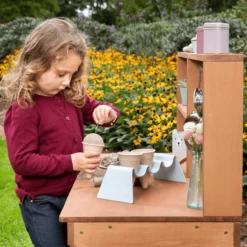 MUDDY BUDDY Speelkeuken Voor Buiten "Mud Starter" Cacaobruin -Buitenspeelgoed Winkel muddy buddy speelkeuken voor buiten mud starter cacaobruin a412396 2