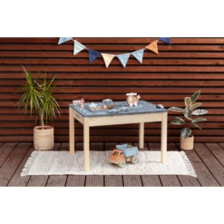 MUDDY BUDDY Speeltafel Voor Buiten "Race Runner " Naturel Lavagrijs -Buitenspeelgoed Winkel muddy buddy speeltafel voor buiten race runner naturel lavagrijs a412717 3