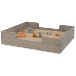 MUDDY BUDDY Zandbak Met Tent "Dino Lover" Warm Grijs -Buitenspeelgoed Winkel muddy buddy zandbak met tent dino lover warm grijs a412731 2