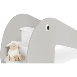 Pinolino Glijbaan Indoor Lotta Grijs/wit -Buitenspeelgoed Winkel pinolino glijbaan indoor lotta grijs wit a270582 2