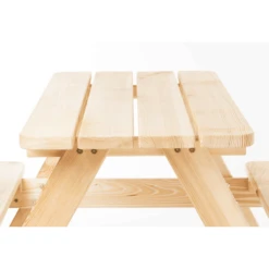 Pinolino Nicki Kinderstoelset Voor 4 Maxi, Naturel -Buitenspeelgoed Winkel pinolino nicki kinderstoelset voor 4 maxi naturel a347359 2