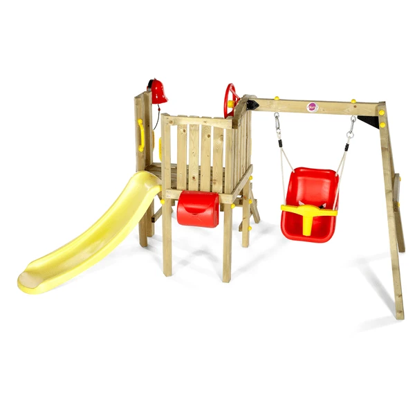 Plum® Klimrek Voor Peuters Met Babyschommel 3 Plum® Klimrek Voor Peuters Met Babyschommel