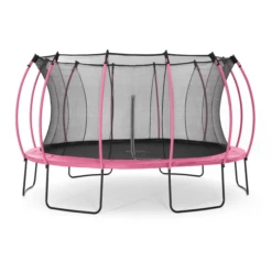 Plum ® Springsafe Trampoline Colour S 426 Cm Met Veiligheidsnet, Roze -Buitenspeelgoed Winkel plum springsafe trampoline colour s 426 cm met veiligheidsnet roze a308821 2