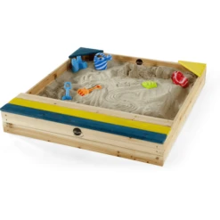Plum® Zandbak Met Opberggedeelte -Buitenspeelgoed Winkel plum zandbak met opberggedeelte a243577 2