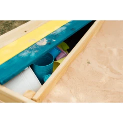 Plum® Zandbak Met Opberggedeelte -Buitenspeelgoed Winkel plum zandbak met opberggedeelte a243577 4