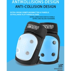 PROMETHEUS BICYCLES ® Beschermers Pads Set 6 In 1 Blauw 9 PROMETHEUS BICYCLES ® Beschermers Pads Set 6 In 1 Blauw -Buitenspeelgoed Winkel prometheus bicycles beschermers pads set 6 in 1 blauw a403265 2