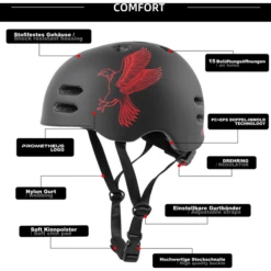 PROMETHEUS BICYCLES ® Fietshelm Maat S 52-55 Cm Rood -Buitenspeelgoed Winkel prometheus bicycles fietshelm maat s 52 55 cm rood a403258 1