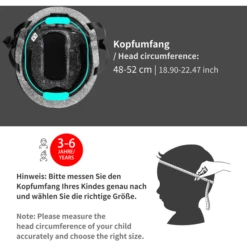 PROMETHEUS BICYCLES ® Fietshelm Maat XS 48-52 Cm Blauw -Buitenspeelgoed Winkel prometheus bicycles fietshelm maat xs 48 52 cm blauw a403247 4