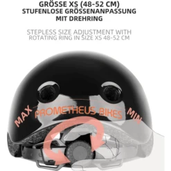 PROMETHEUS BICYCLES ® Fietshelm Maat XS 48-52 Cm Orange -Buitenspeelgoed Winkel prometheus bicycles fietshelm maat xs 48 52 cm orange a403248 1