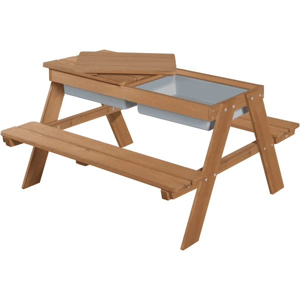 Roba Kinder Picknicktafel Met Speelbak Outdoor Deluxe 4 Roba Kinder Picknicktafel Met Speelbak Outdoor Deluxe - Afbeelding 2