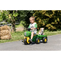 ROLLY TOYS RollyTrac John Deere Met RollyKid Trailer En RollySoundwheel 052769 -Buitenspeelgoed Winkel rolly toys rollytrac john deere met rollykid trailer en rollysoundwheel 052769 a166871 1