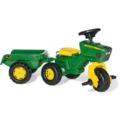 ROLLY TOYS RollyTrac John Deere Met RollyKid Trailer En RollySoundwheel 052769 -Buitenspeelgoed Winkel rolly toys rollytrac john deere met rollykid trailer en rollysoundwheel 052769 a166871 4