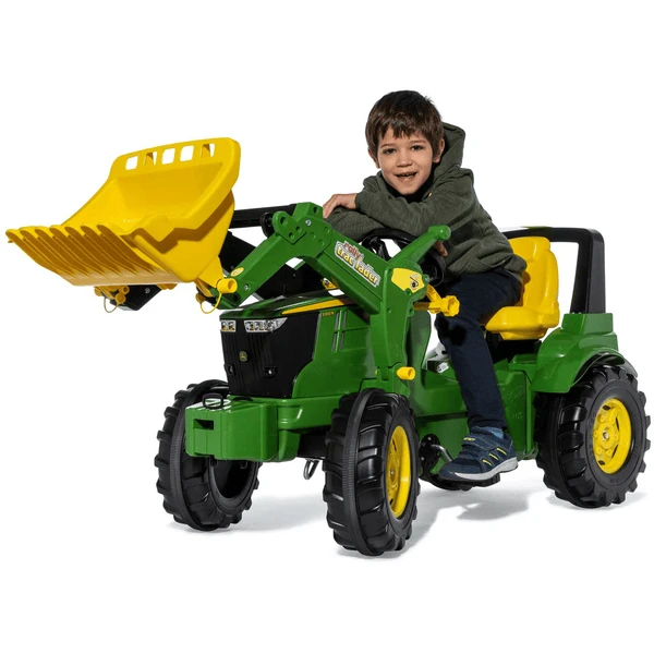 ROLLY TOYS RollyFarmtrac Premium II John Deere 7310R, RollyTrac Voorlader - Nieuw 4 ROLLY TOYS RollyFarmtrac Premium II John Deere 7310R, RollyTrac Voorlader - Nieuw - Afbeelding 2