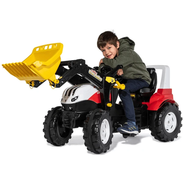 ROLLY TOYS RollyFarmtrac Premium II Steyr - RollyTrac Voorlader Nieuw 4 ROLLY TOYS RollyFarmtrac Premium II Steyr - RollyTrac Voorlader Nieuw - Afbeelding 2