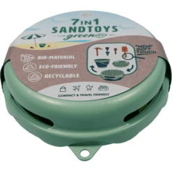 Schildkröt S CHILD KRÖT ® 7in1 Sand Speelgoed Opvouwbare Emmer Set Groen -Buitenspeelgoed Winkel s child kroet 7in1 sand speelgoed opvouwbare emmer set groen a398113 4