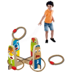 SES Creative SES Creativ E® Kegelen En Ringwerpen 8 SES Creative SES Creativ E® Kegelen En Ringwerpen -Buitenspeelgoed Winkel ses creativ e kegelen en ringwerpen a338324 1