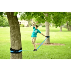 Slackers® Slackline Classic Plus Teaching Line -Buitenspeelgoed Winkel slackers slackline classic plus teaching line a286625 1