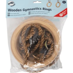 Small Foot ® Gymnastiekringen Hout -Buitenspeelgoed Winkel small foot gymnastiekringen hout a298727 2