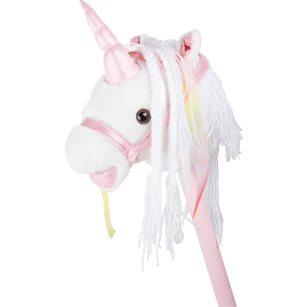 Small Foot ® Hobby Horse "White Unicorn 4 Small Foot ® Hobby Horse "White Unicorn - Afbeelding 2