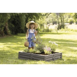 Smoby 2-in-1 Square Garden Zandbak En Plantenbed 8 Smoby 2-in-1 Square Garden Zandbak En Plantenbed -Buitenspeelgoed Winkel smoby 2 in 1 square garden zandbak en plantenbed a383804 1