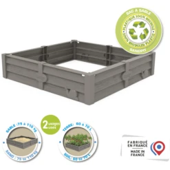 Smoby 2-in-1 Square Garden Zandbak En Plantenbed 10 Smoby 2-in-1 Square Garden Zandbak En Plantenbed -Buitenspeelgoed Winkel smoby 2 in 1 square garden zandbak en plantenbed a383804 3