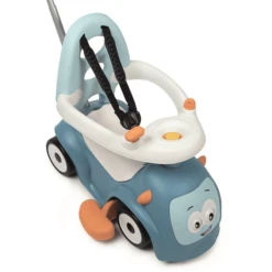 Smoby 3- In- 1 Maestro Ride-on Auto, Blauw 9 Smoby 3- In- 1 Maestro Ride-on Auto, Blauw -Buitenspeelgoed Winkel smoby 3 in 1 maestro ride on auto blauw a316659 2