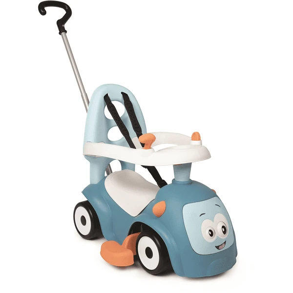 Smoby 3- In- 1 Maestro Ride-on Auto, Blauw 3 Smoby 3- In- 1 Maestro Ride-on Auto, Blauw