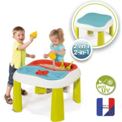 Smoby Zand - En Waterspeeltafel -Buitenspeelgoed Winkel smoby zand en waterspeeltafel a342294 2