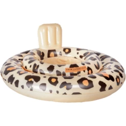 SWIM ESSENTIALS Swim Essential S Baby Float Panter Print Beige (0-1 Jaar) -Buitenspeelgoed Winkel swim essential s baby float panter print beige 0 1 jaar a359750 2