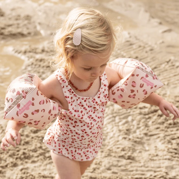 SWIM ESSENTIALS Swim Essential S Floaties Panter Oud Roze (0-2 Jaar) 4 SWIM ESSENTIALS Swim Essential S Floaties Panter Oud Roze (0-2 Jaar) - Afbeelding 2