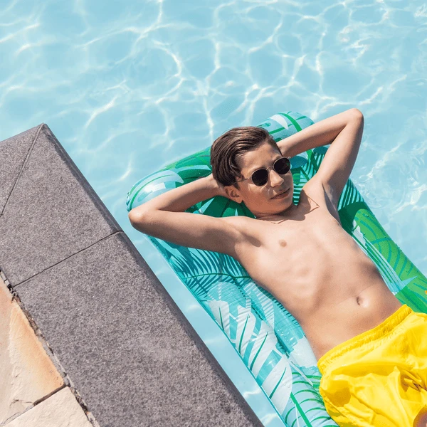 SWIM ESSENTIALS Swim Essential S Luxe Waterbed Green Tropical Leaves 5 SWIM ESSENTIALS Swim Essential S Luxe Waterbed Green Tropical Leaves - Afbeelding 3